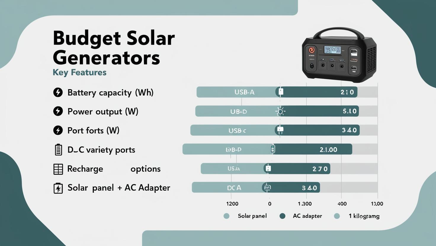 key features of budget solar generators key features of budget solar generators