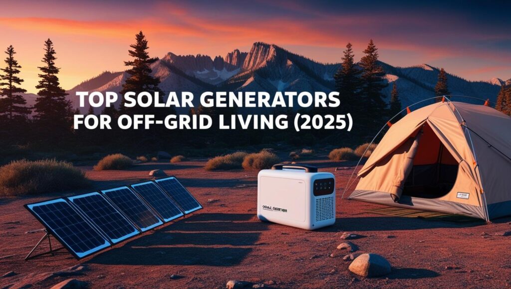 Best Solar Generators for Off-Grid Living-Featured